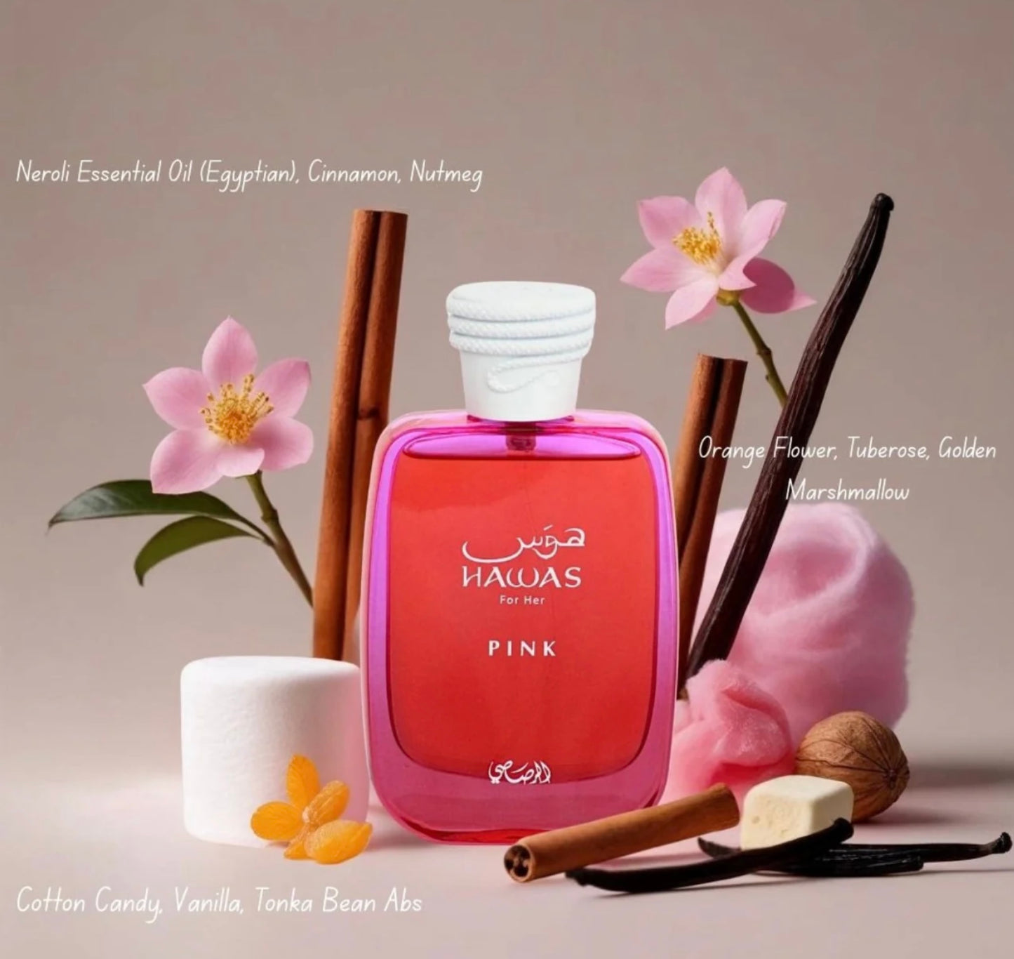Hawas Pink For Her by Rasasi 100ml EDP