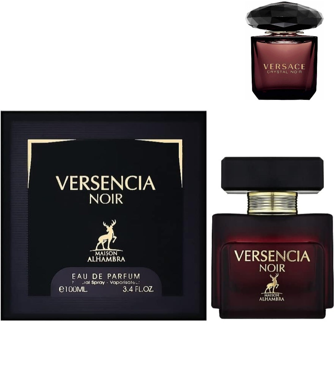 Versencia Noir By Maison Alhambra 100ml EAU De Parfum for Women
