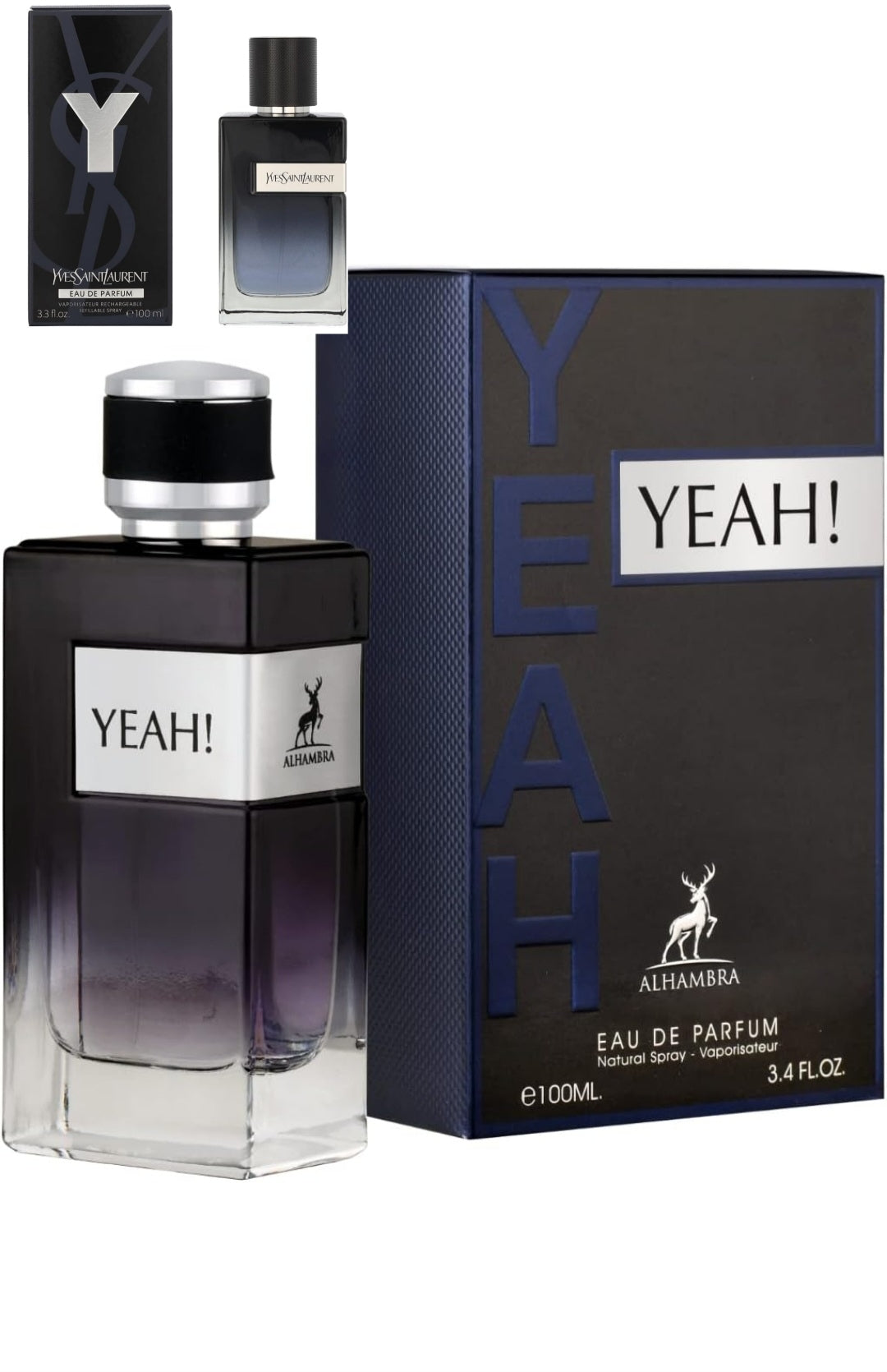 Yeah! By Maison Alhambra 3.4 oz EAU De Parfum for Men