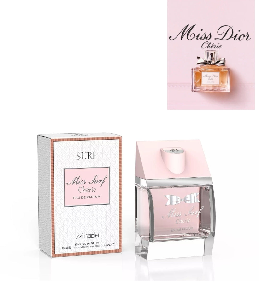 Miss Surf Cherie By Mirada 3.4 oz EAU De Parfum for Women