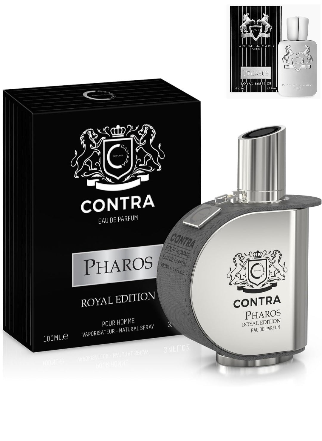 Contra Pharos Royal Edition By Camara 3.4 oz EAU De Parfum for Men