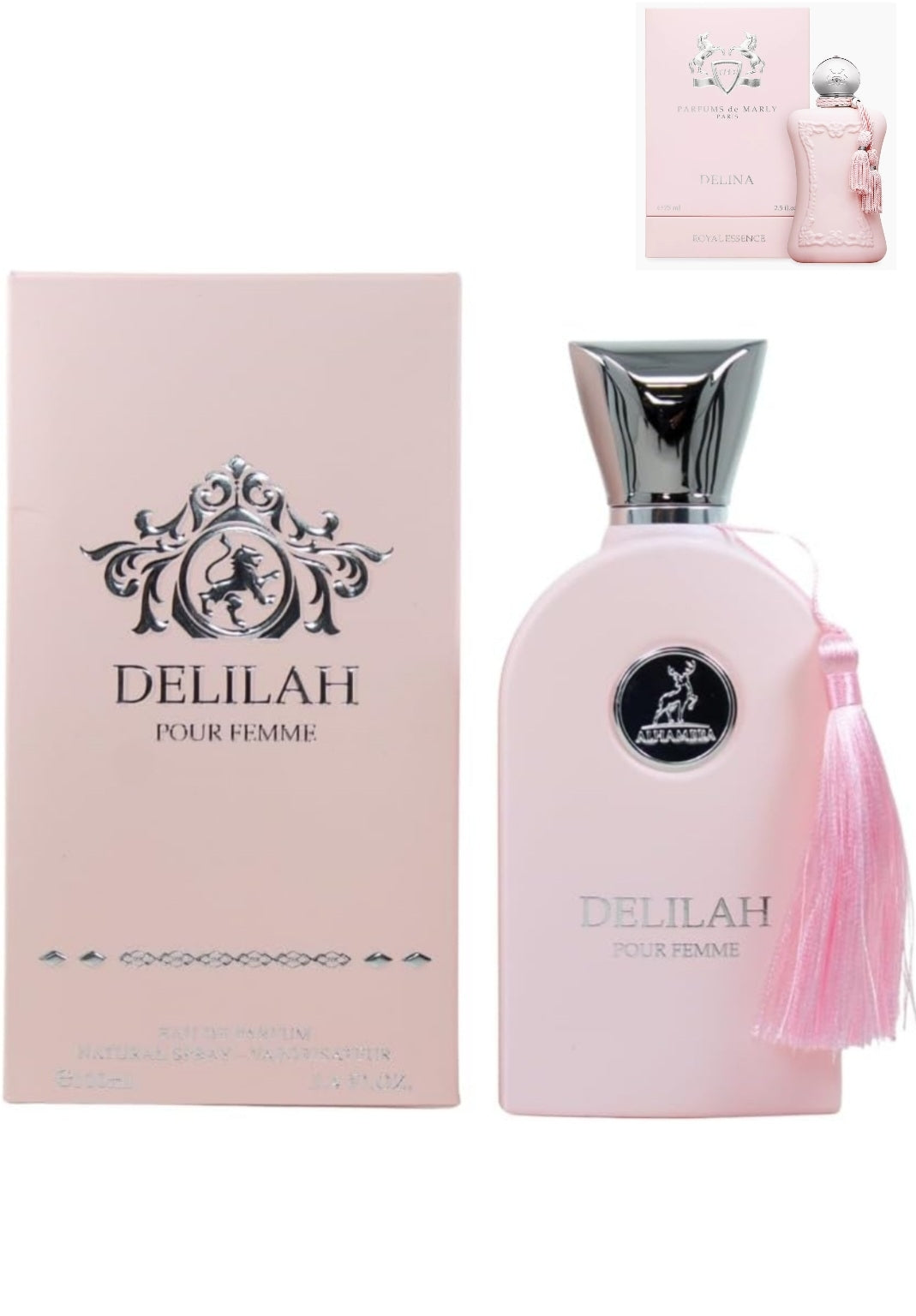 Delilah Pour Femme by Maison Alhambra 3.4 oz EAU De Parfum