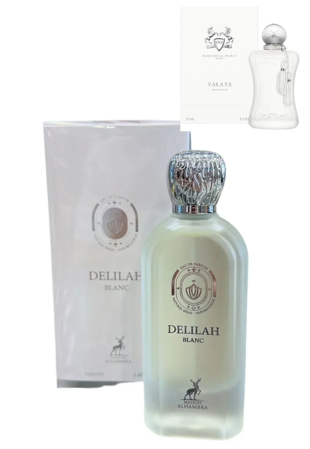 Delilah Blanc by Maison Alhambra 3.4 oz EAU De Parfum
