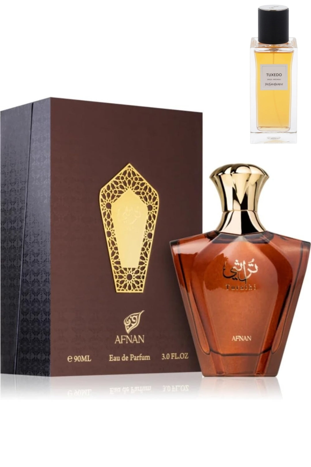 Turathi Brown by Afnan 3.4 oz EAU De Parfum