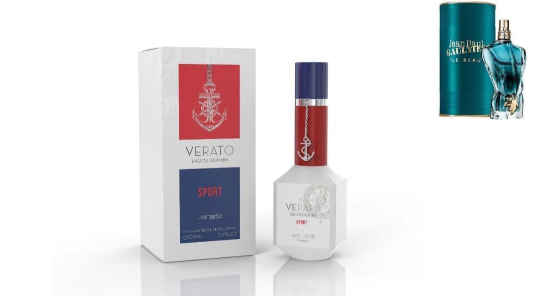 Verato Sport by Mirada 3.4 oz EAU De Parfum for Men