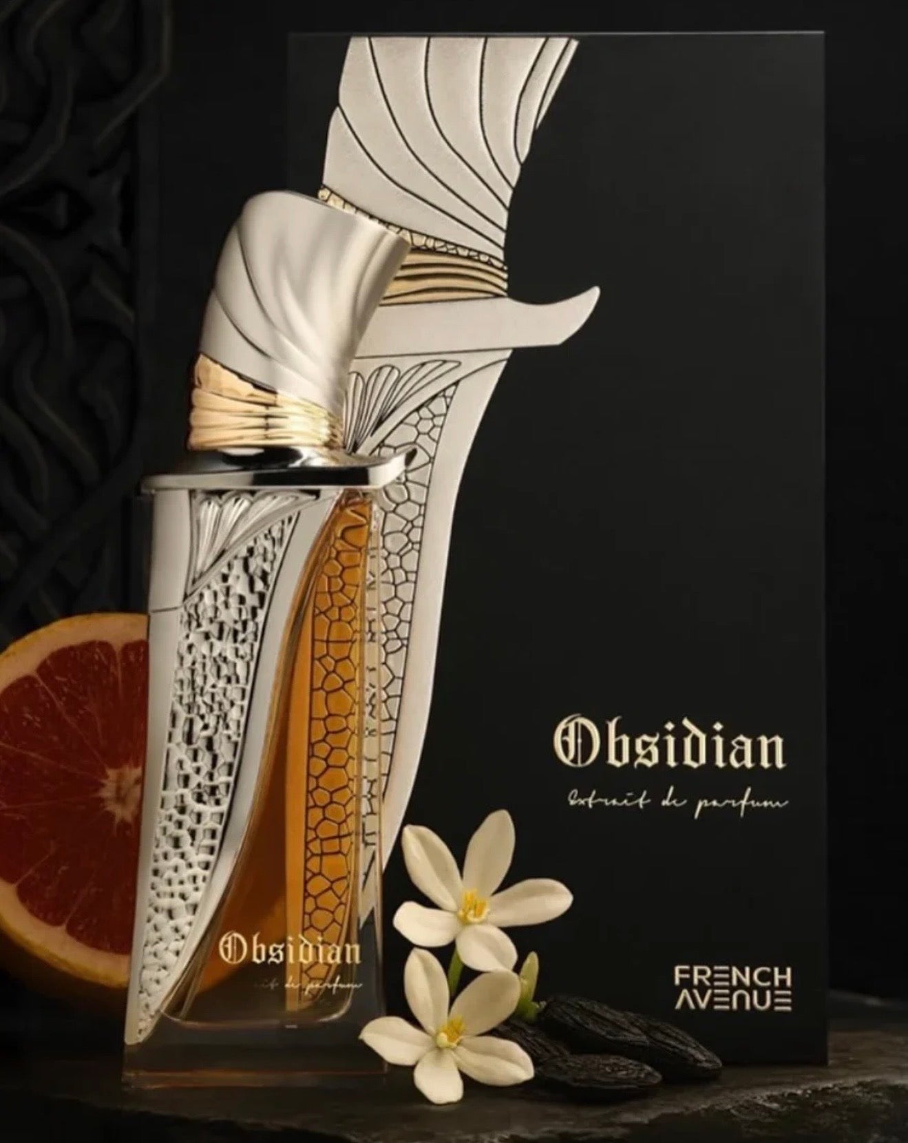 Obsidian Extrait De Parfum by Fragance World 100ml