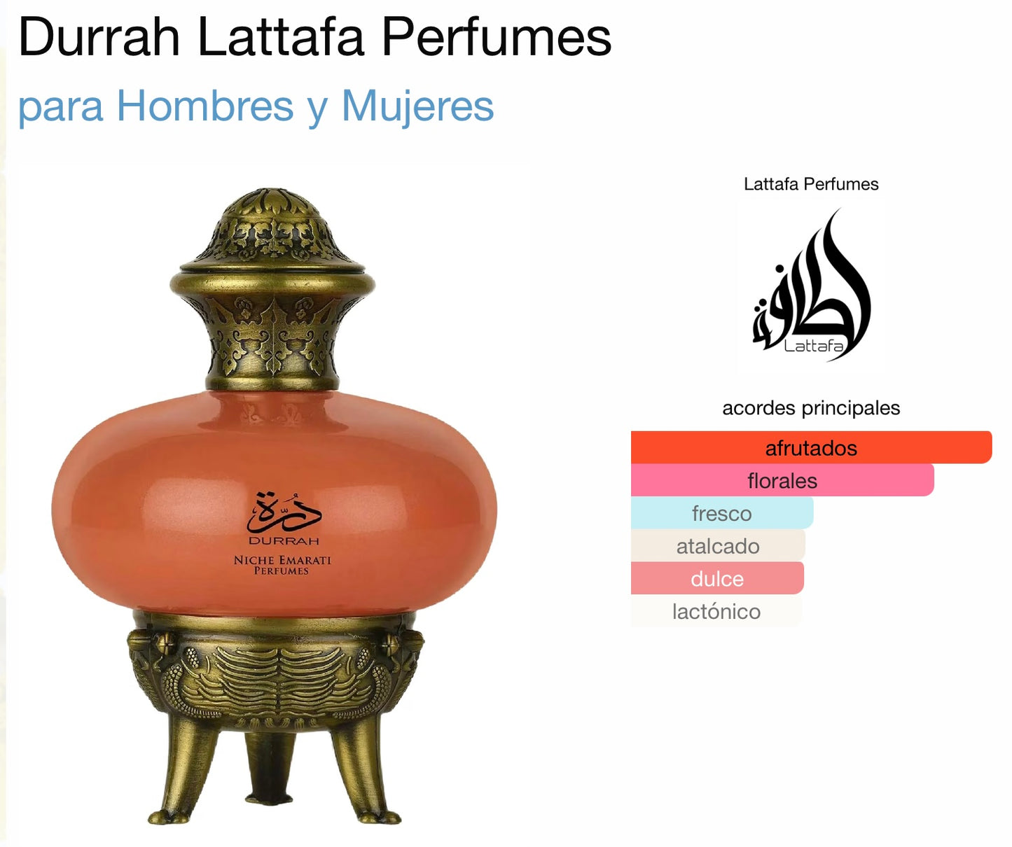 Niche Amerati Perfumes Durrah
