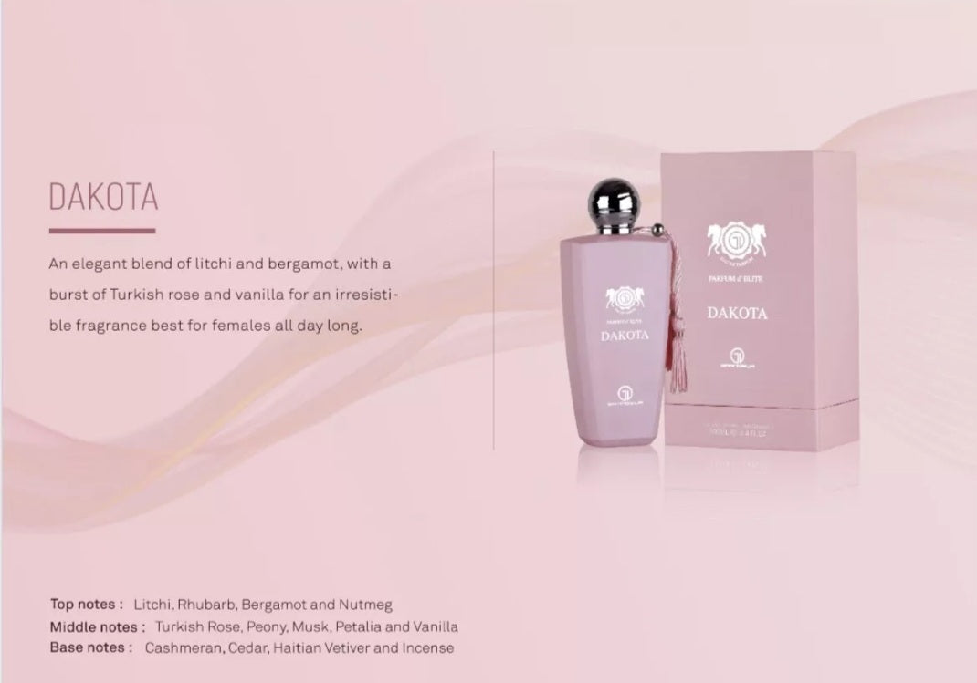 Dakota By Grandeur 3.4 oz EAU De Parfum for Women