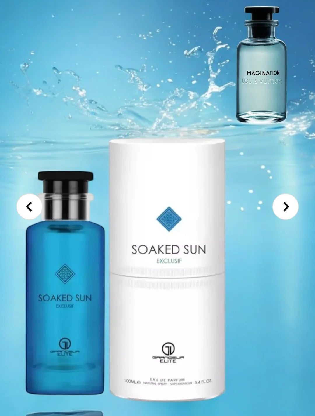 Soaked Sun Exclusif by Grandeur 3.4 oz EAU De