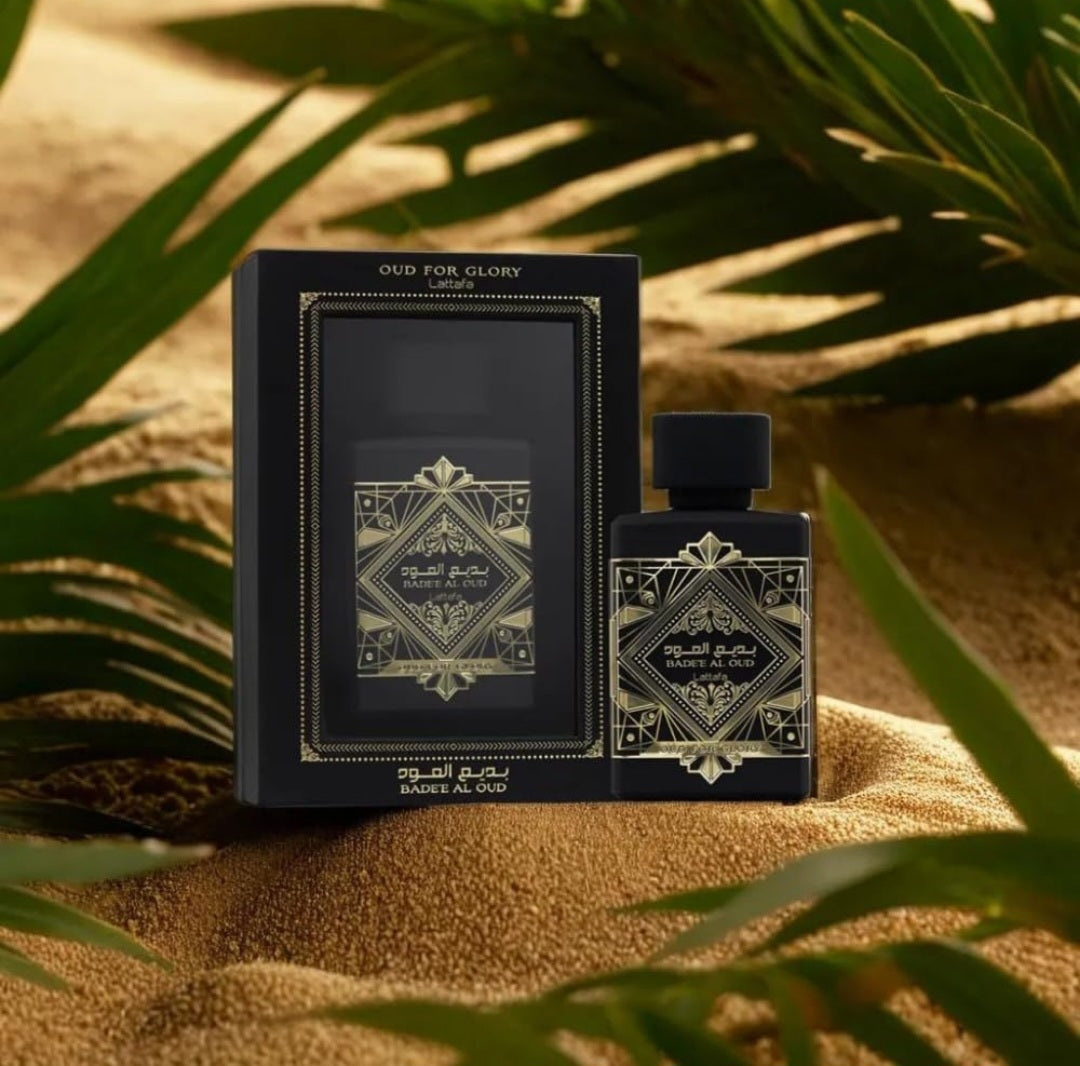 Badee Al Oud Oud For Glory by Lattafa 3.4 oz EAU De Parfum