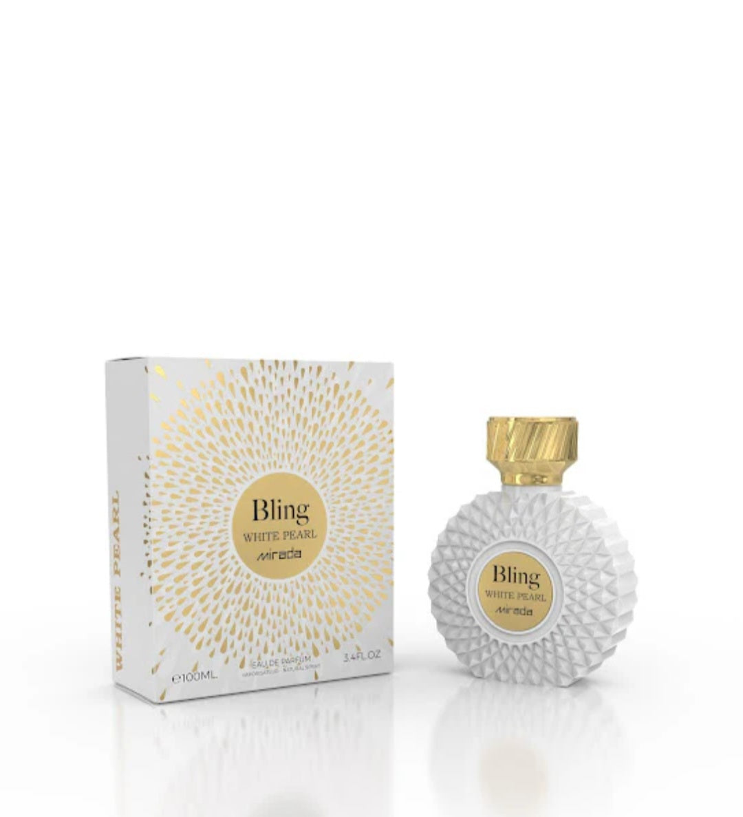 Bling White Pearl by Mirada 3.4 oz EAU De Parfum