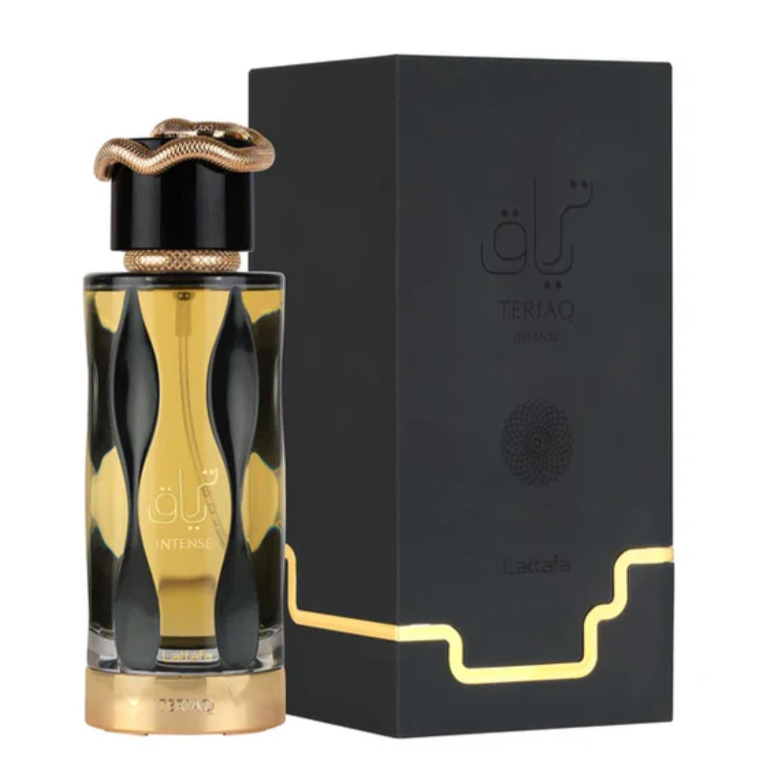 Teriaq Intense By Lattafa 3.4 oz EAU De Parfum
