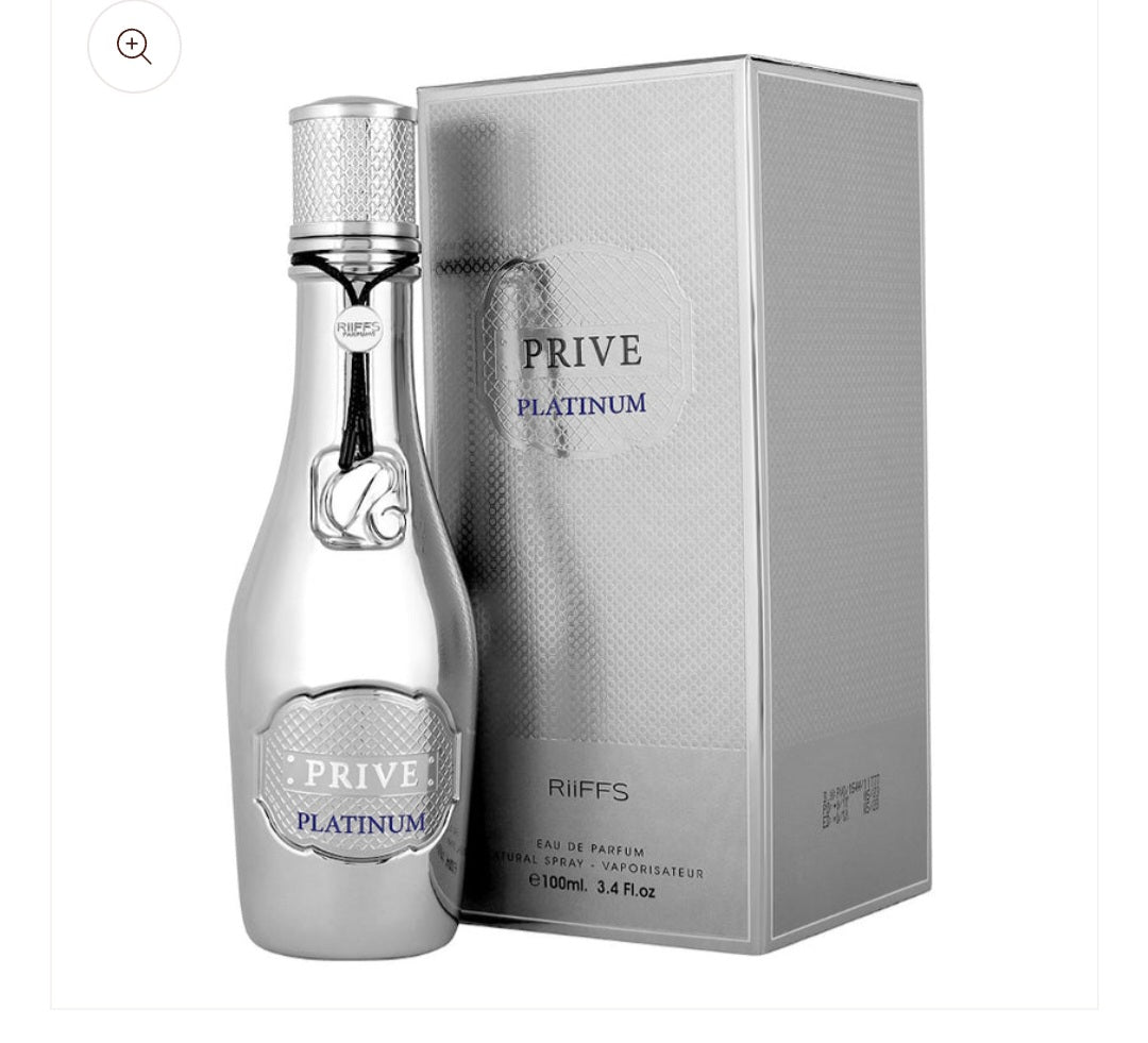 Prive Platinum 3.4 oz EAU De Parfum