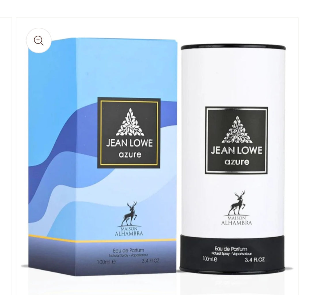 Jean Lowe Azure by Maison Alhambra 3.4 oz EAU De Parfum