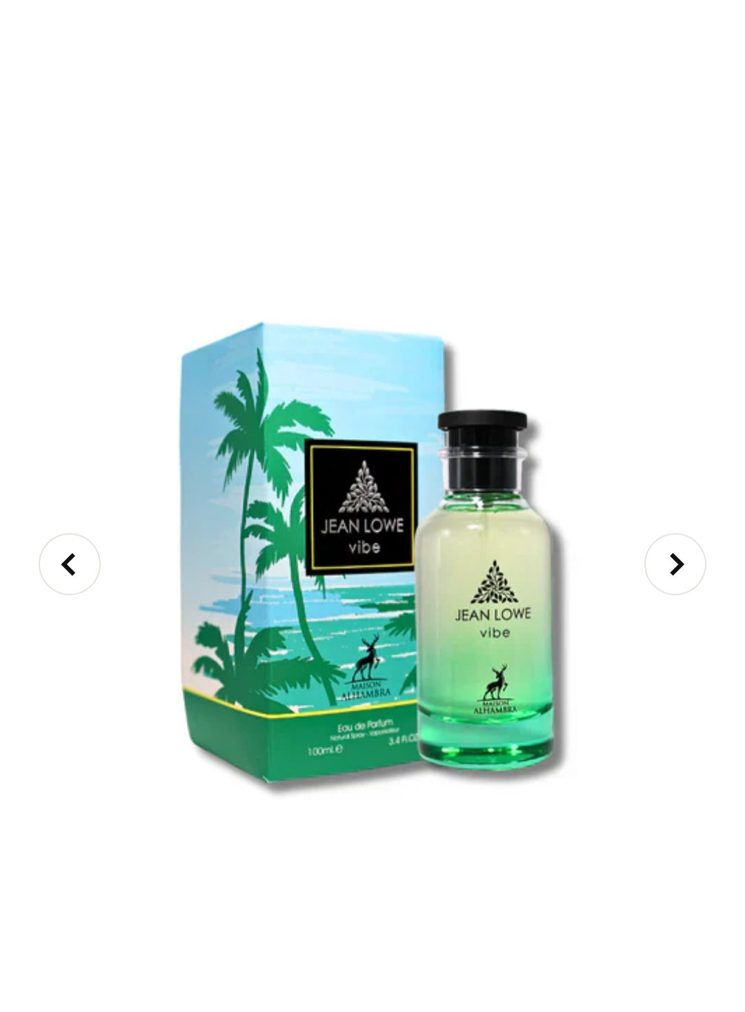 Jean Lowe Vibe by Maison Alhambra 3.4 oz EAU De Parfum