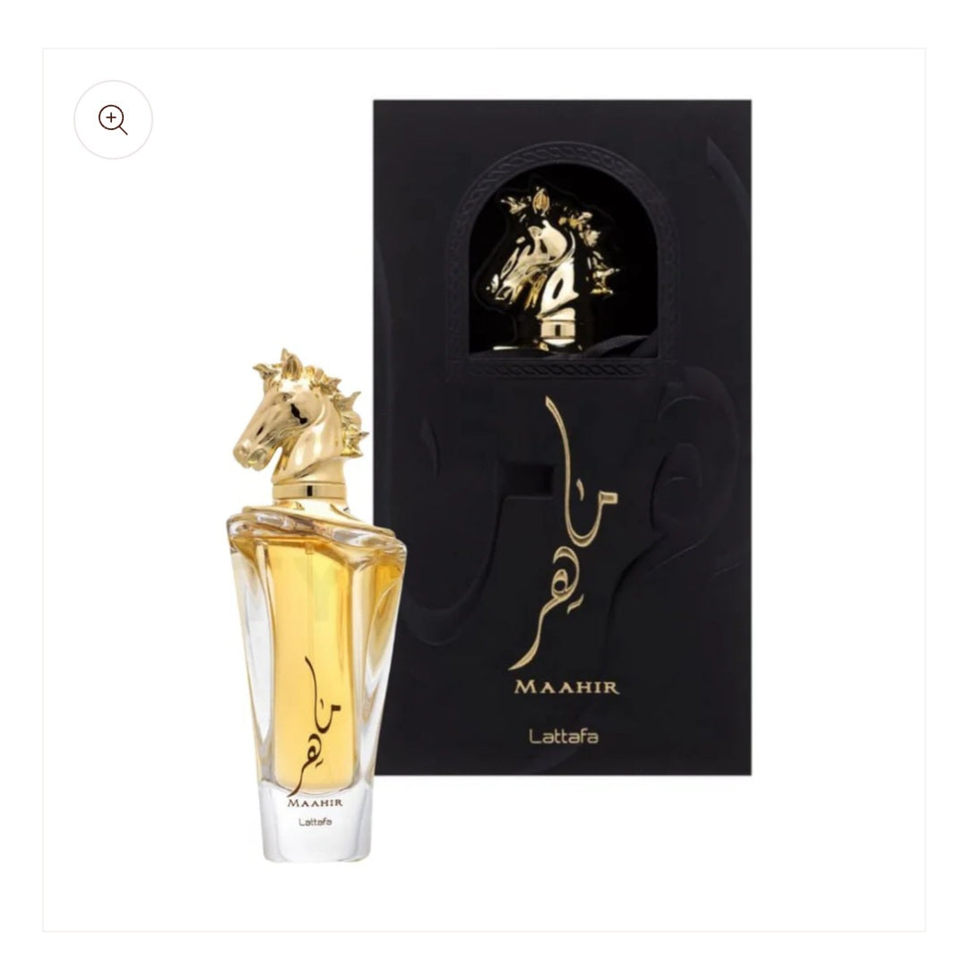 Maahir Oro By Lattafa 3.4 oz EAU De Parfum