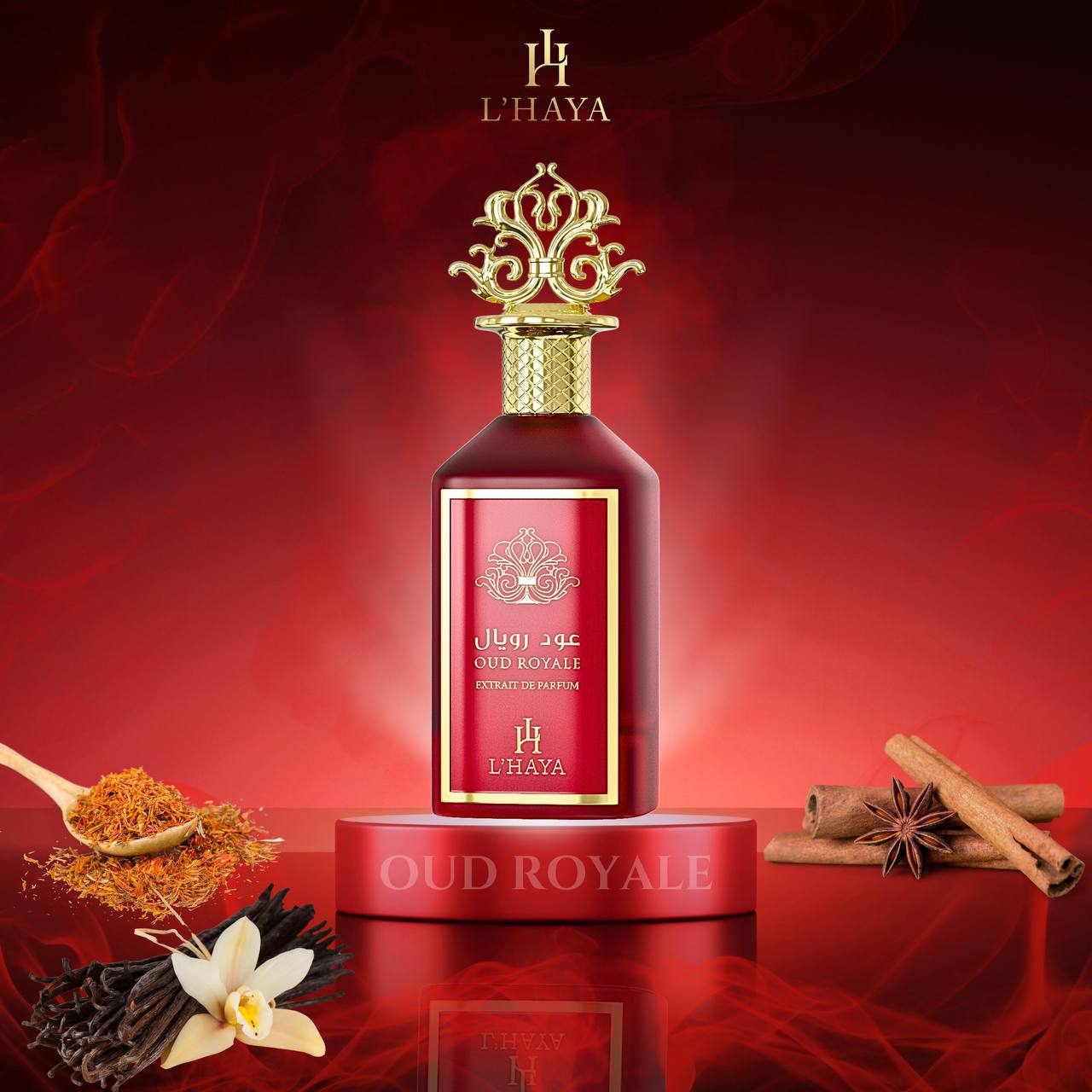 L'Haya Oud Royale Extrait De Parfum 3.4 oz