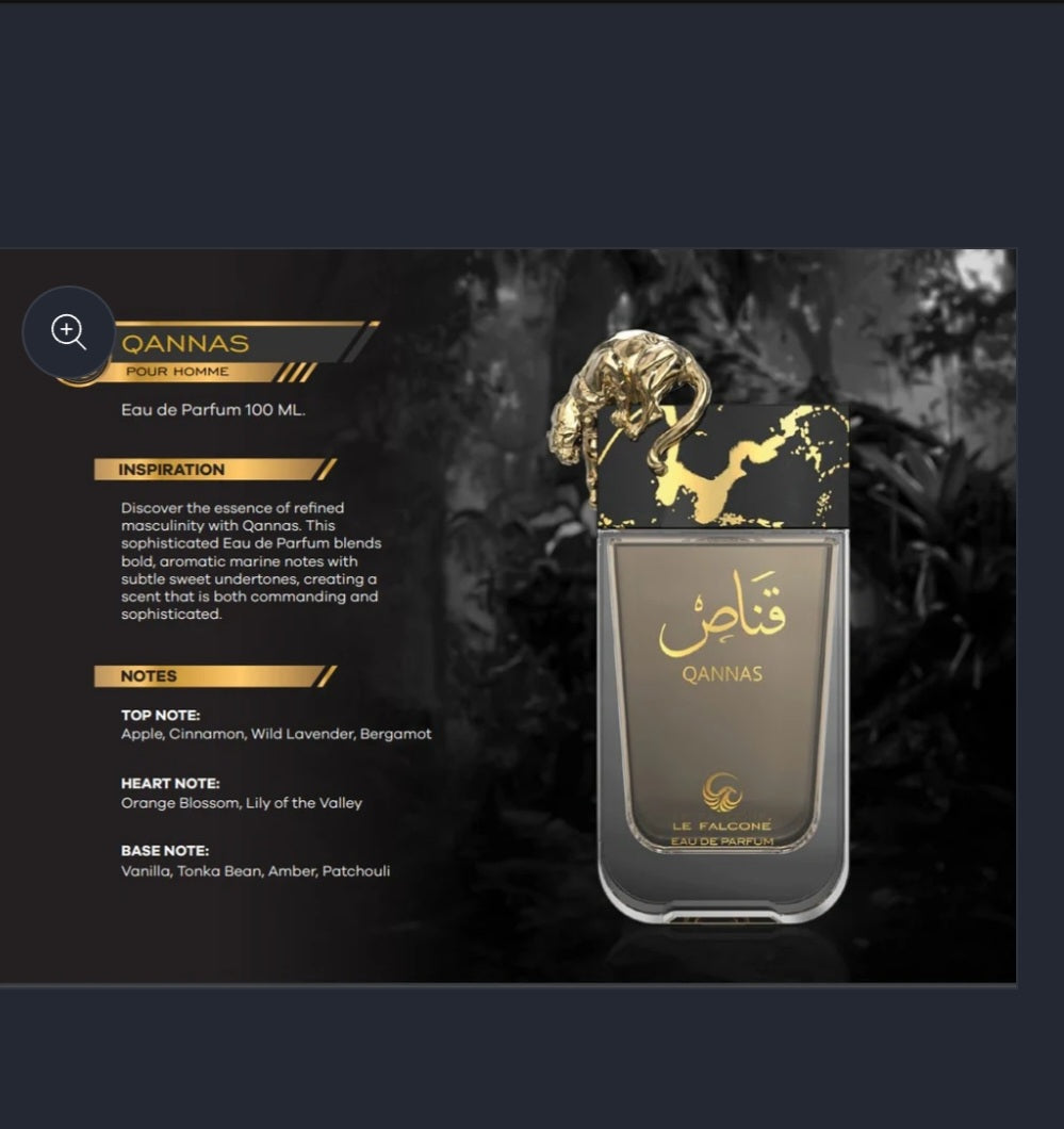 Qannas By Le Falcone 90ml EAU de Parfum