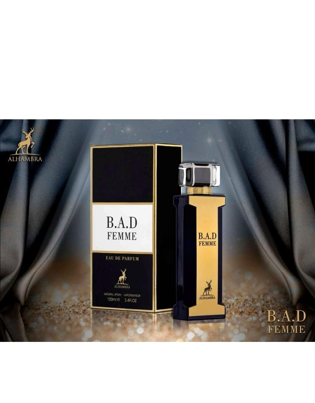 B.A.D Femme by Maison Alhambra 3.4 oz EAU De Parfum