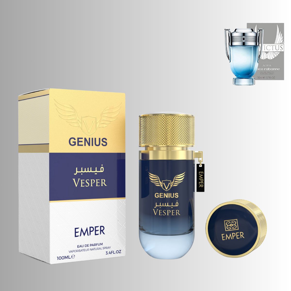 Genius Vesper by Emper 3.4 oz EAU De Parfum