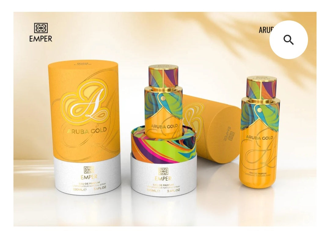Aruba Gold by Emper 3.4 oz EAU De Parfum