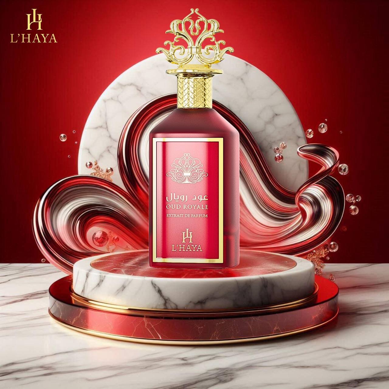 L'Haya Oud Royale Extrait De Parfum 3.4 oz