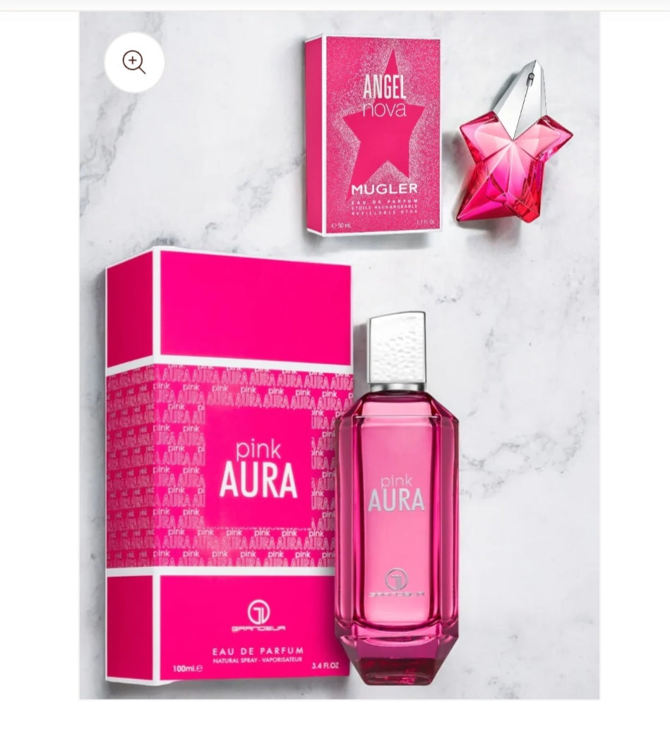 Pink Aura by Grandeur 3.4 oz EAU De Parfum