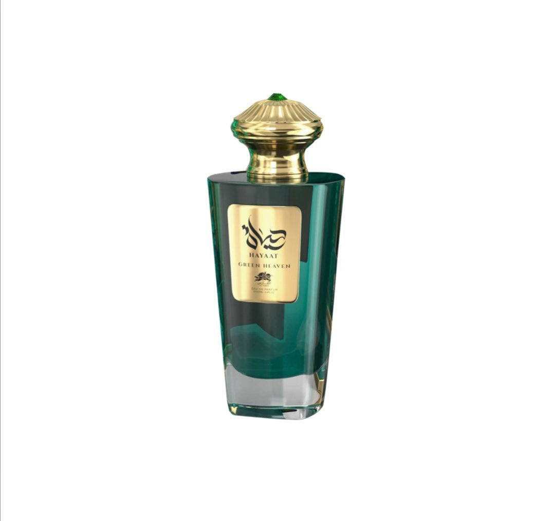 Hayaat Green Heaven by Al Fares 3.4oz EAU De Parfum