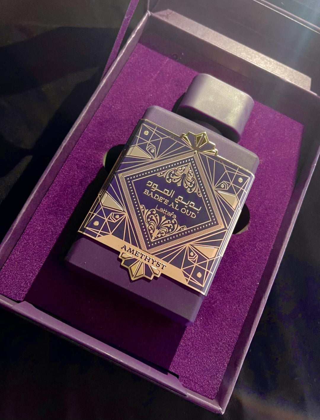 Badee Al Oud Amethyst by Lattafa 3.4 oz EAU De Parfum