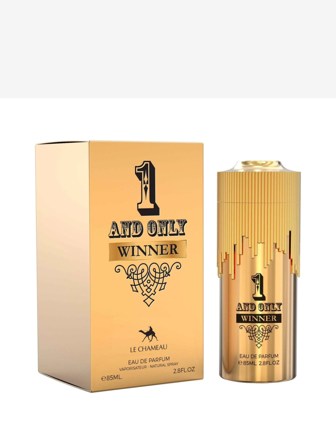 1 And Only Winner by Le Chameau 3.4 oz EAU De Parfum