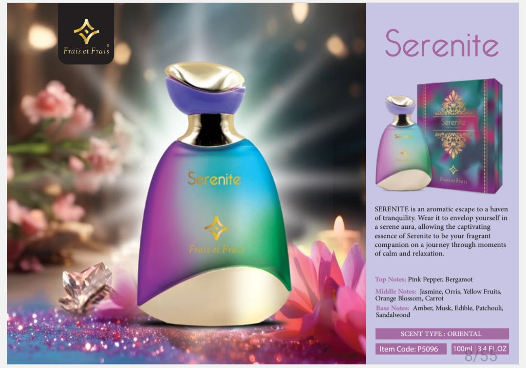 Serenity by Frais et Frais 3.4 oz EAU De Parfum