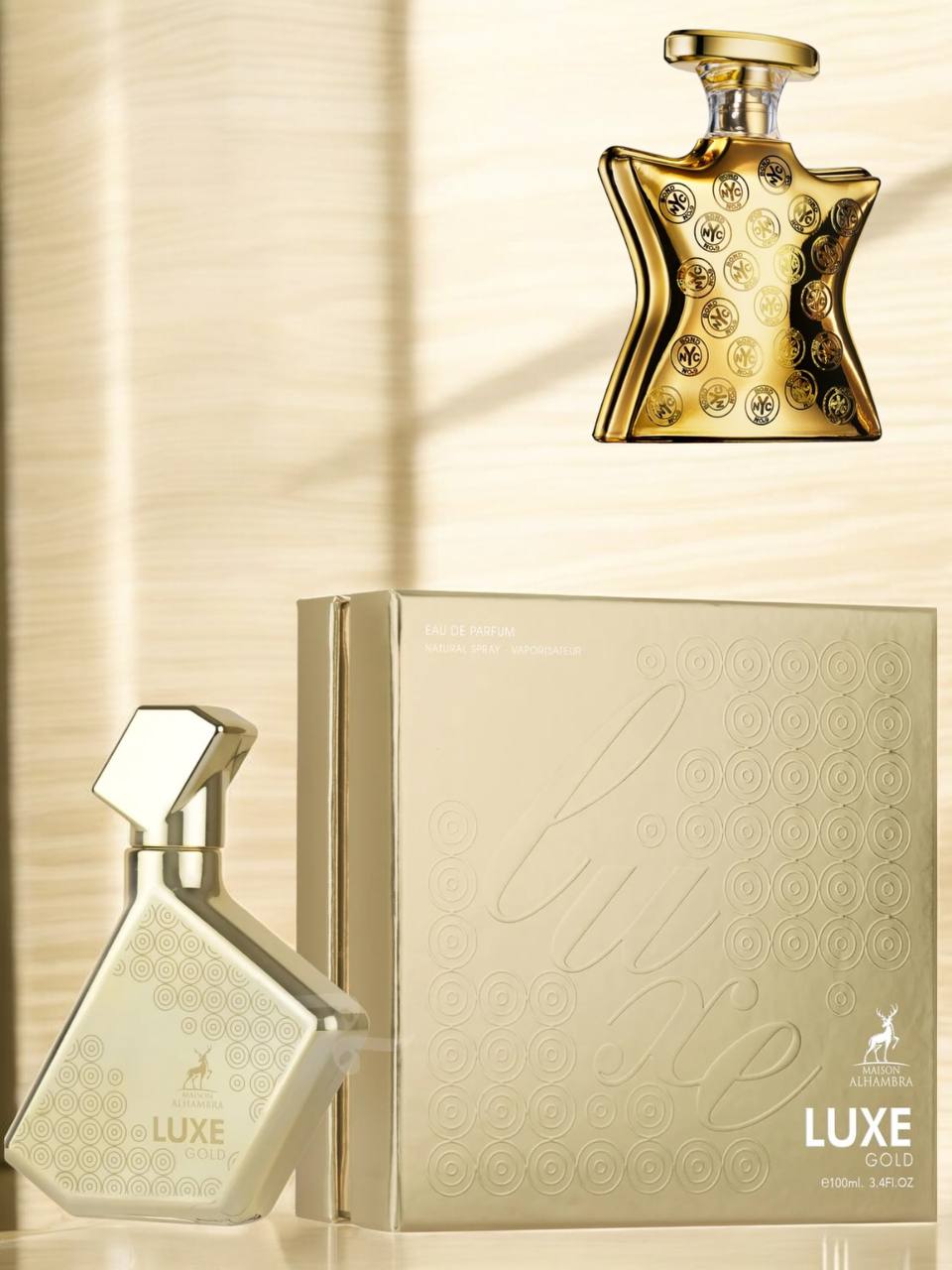 Luxe Gold by Maison Alhambra 3.4 oz EAU De Parfum