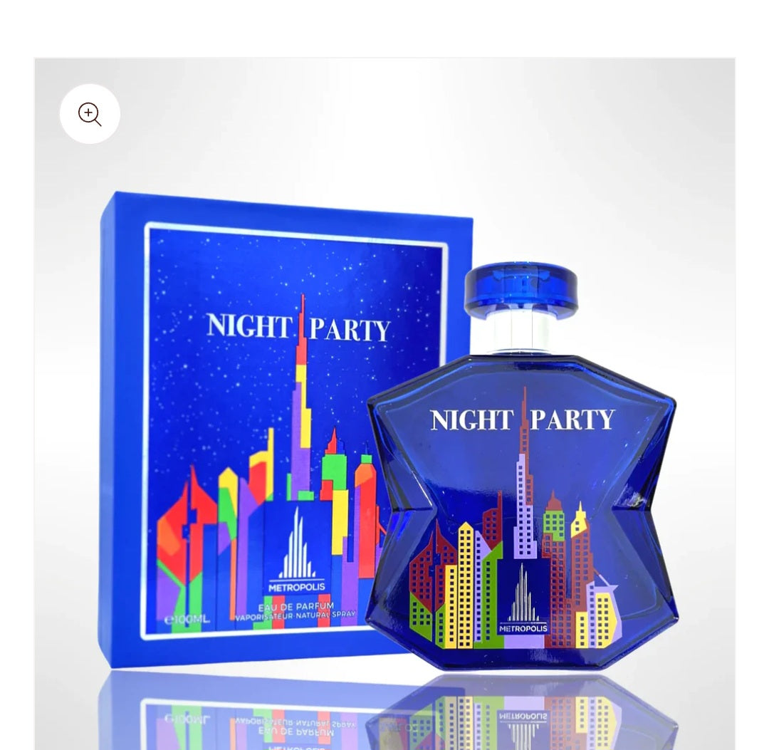 Night Party by Metropolis 3.4 oz EAU De Parfum