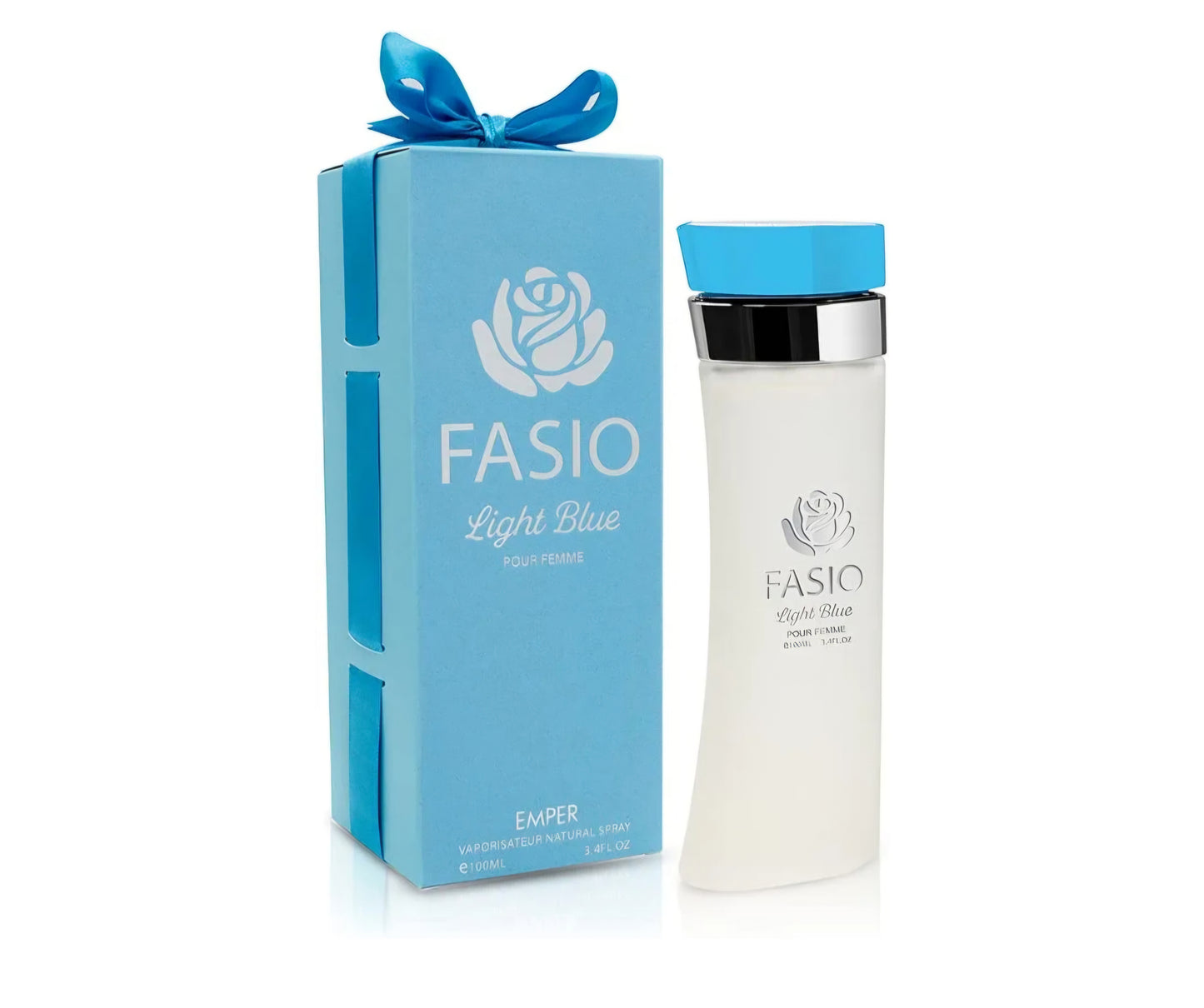 Fashion Light Blue by Emper 3.4 oz EAU De Parfum