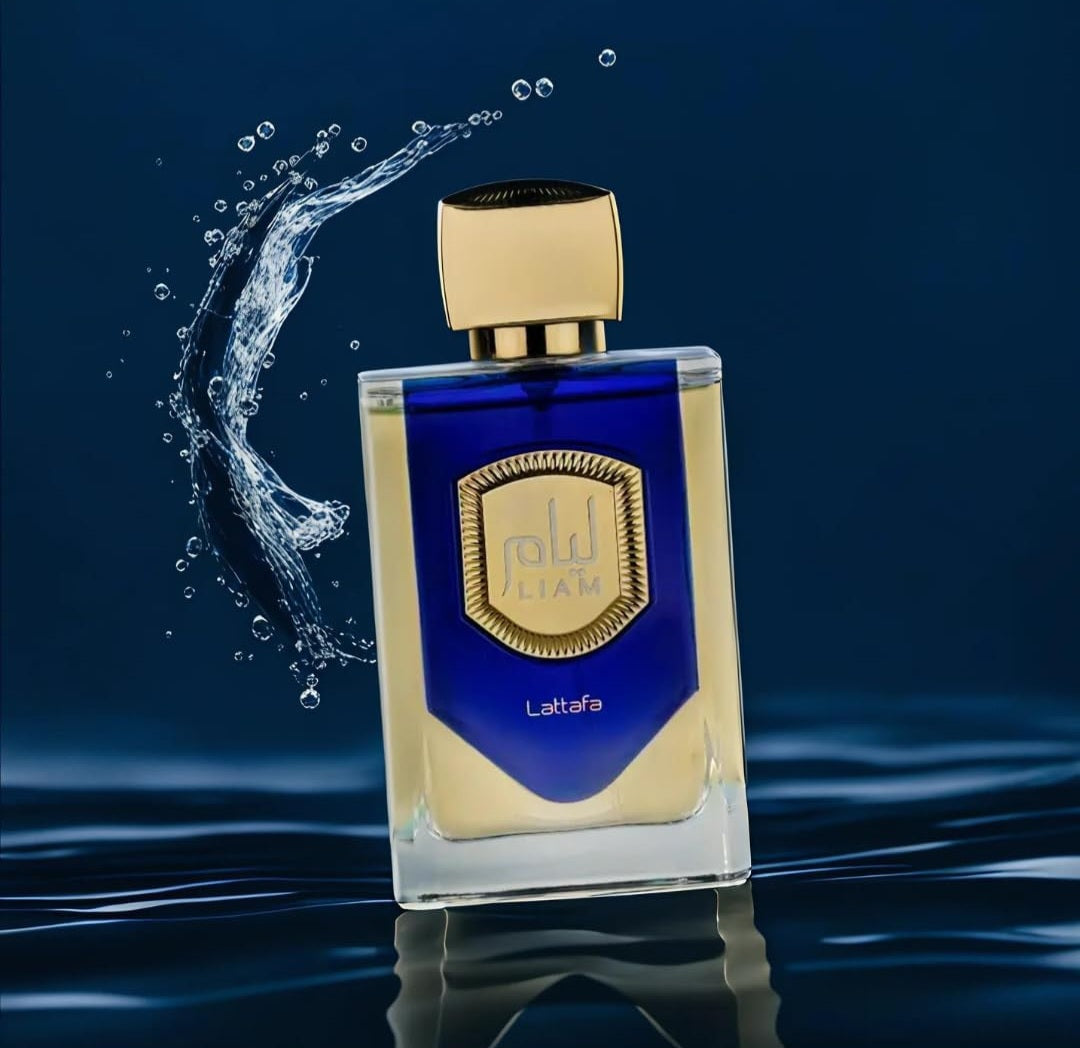 Liam Blue Shine by Lattafa 3.4 oz EAU De Parfum