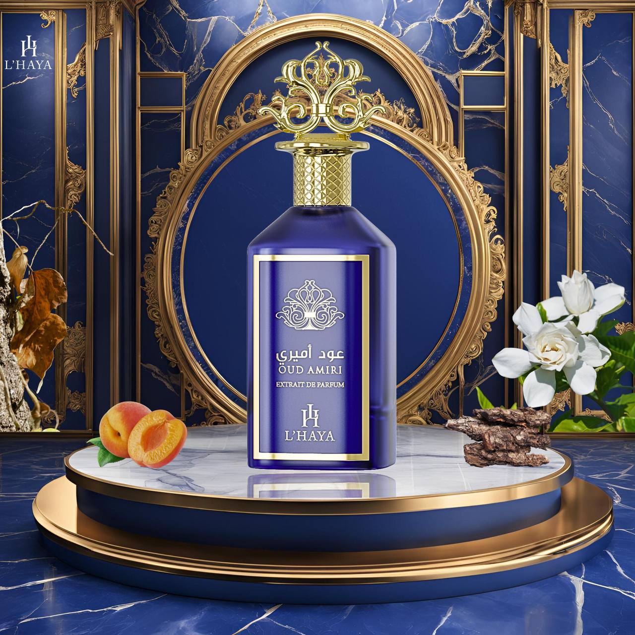 L'Haya Oud Amiri Extrait De Parfum 3.4 oz