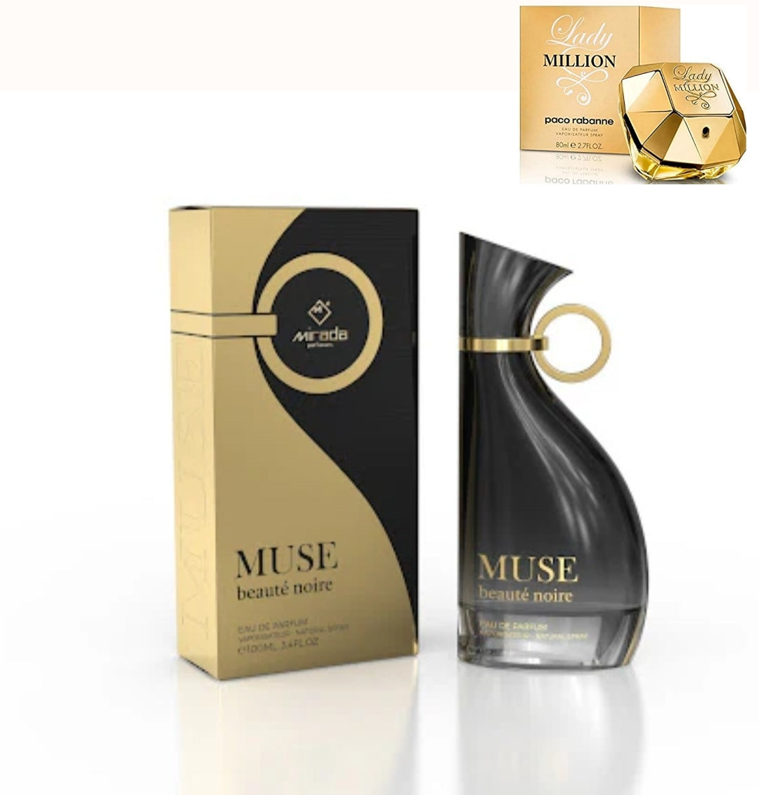 Muse Beaute Noire By Mirada 3.4 oz EAU De Parfum for Women