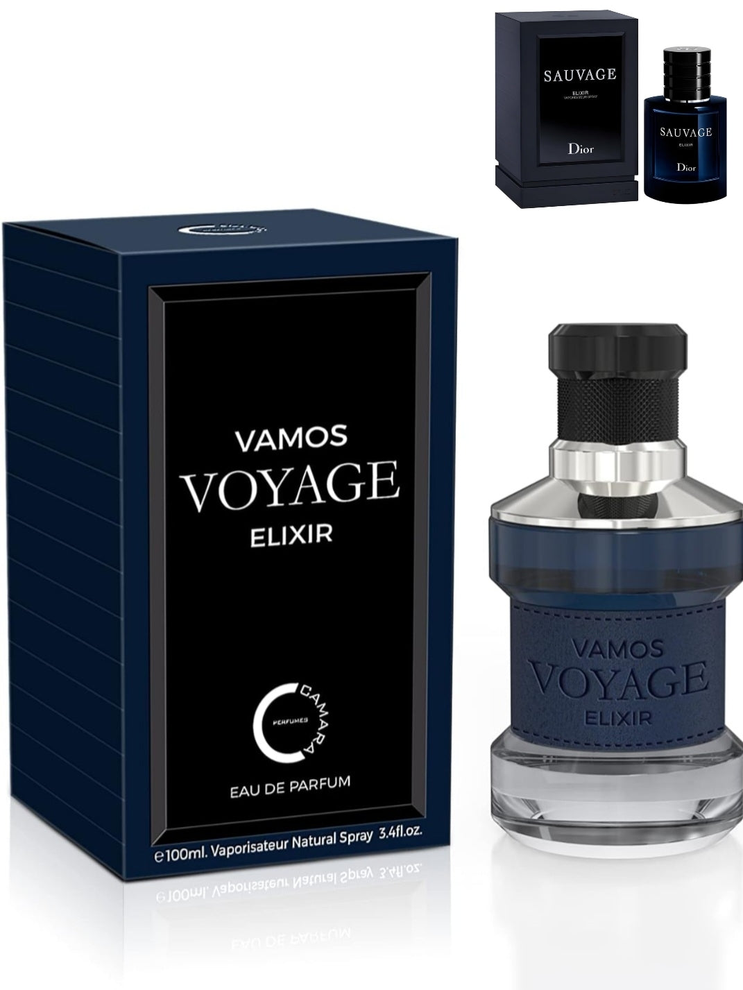 Vamos Voyage Elixir By Camara 3.4 oz EAU De Parfum