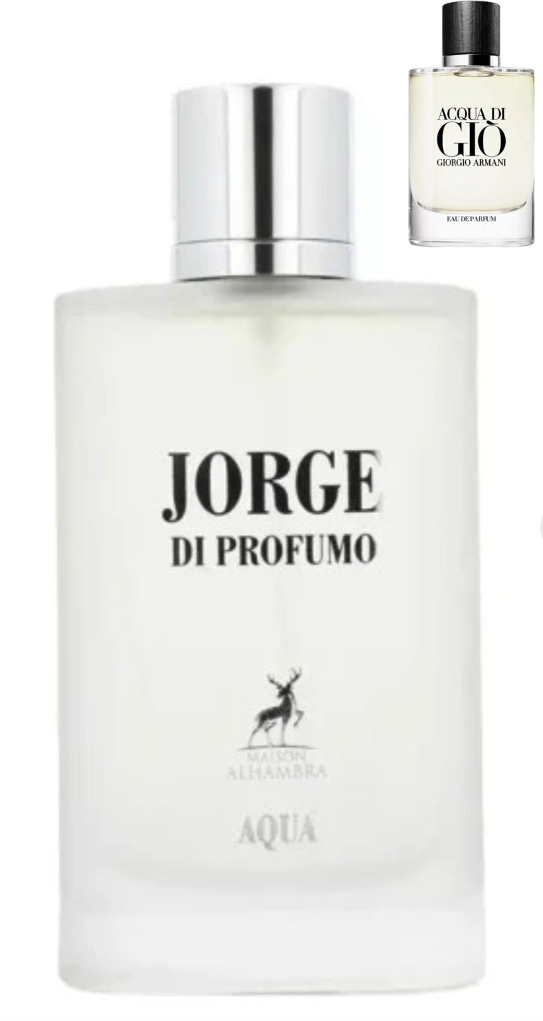 Jorge Di Profumo Aqua by Maison Alhambra 3.4 oz EAU De Parfum For Men