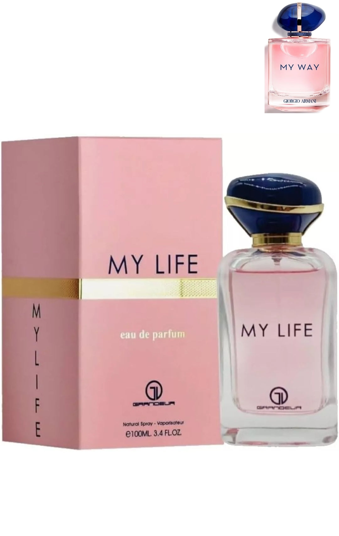 My Life by Grandeur 3.4 oz EAU De Parfum