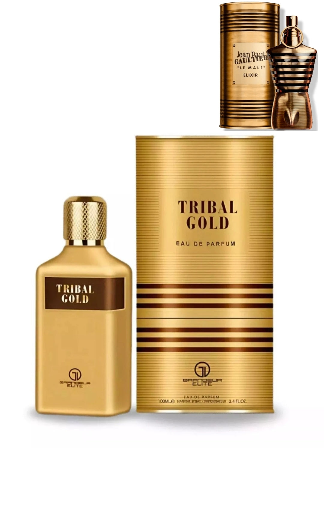 Tribal Gold by Grandeur 3.4 oz EAU De Parfum