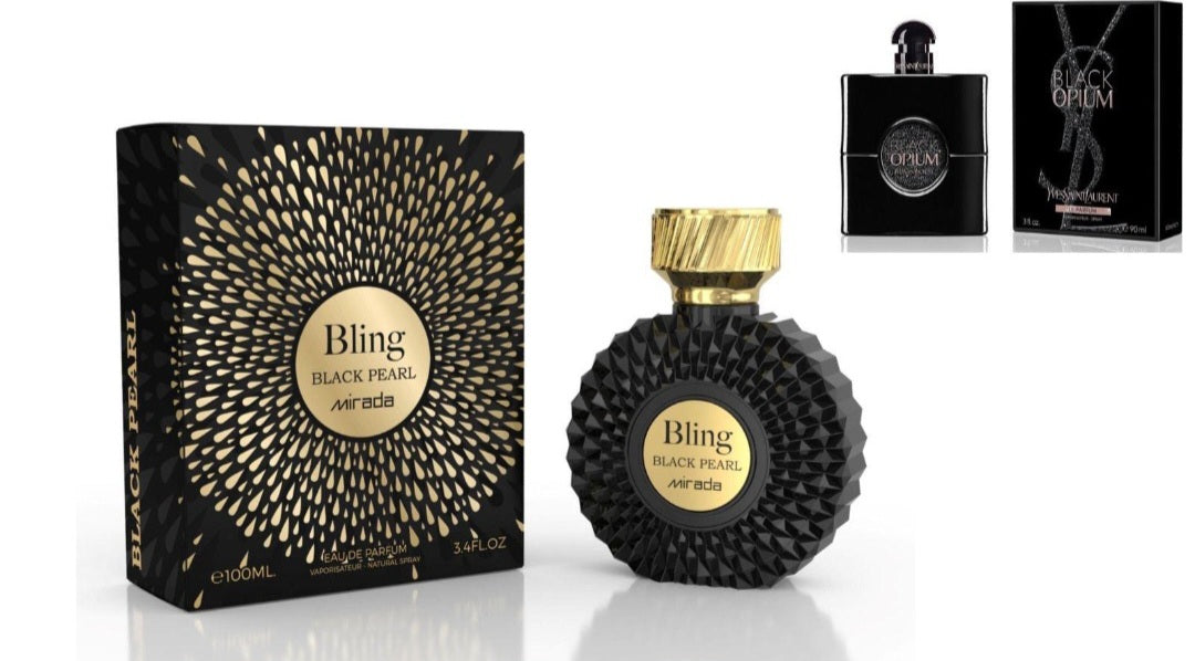 Bling Black Pearl by Mirada 3.4 oz EAU De Parfum