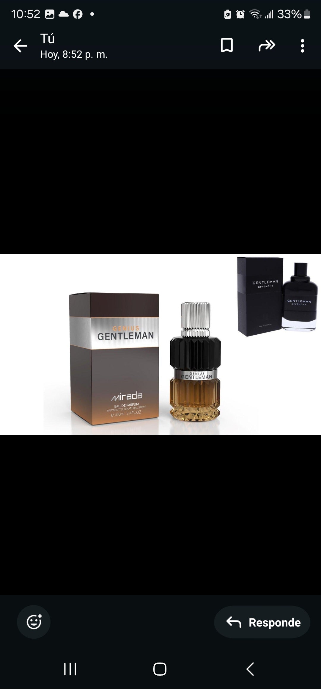 Gentleman Genius by Mirada 3.4 oz EAU De Parfum