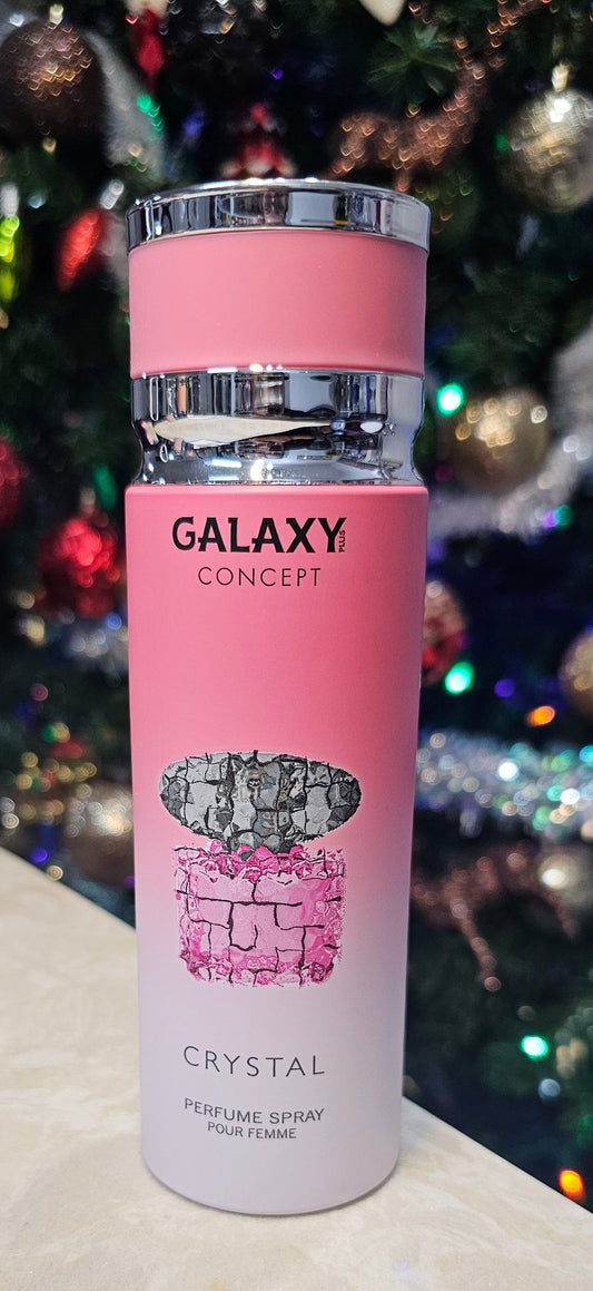 Galaxy Body Spray Crystal 200ml