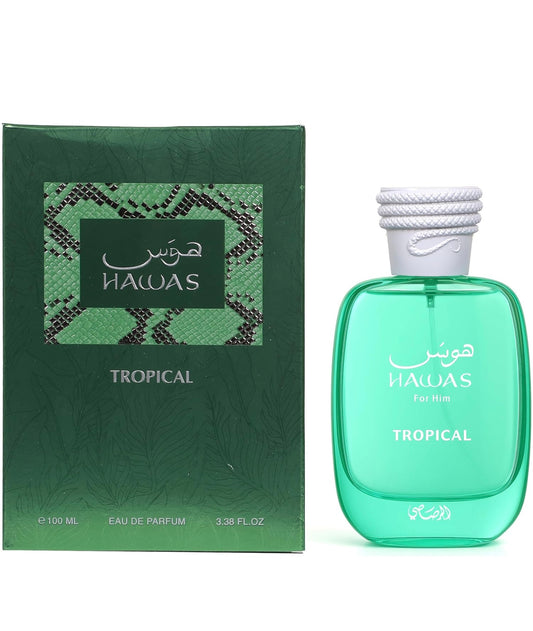 Hawas Tropical by Rasasi 3.4oz EAU De Parfum