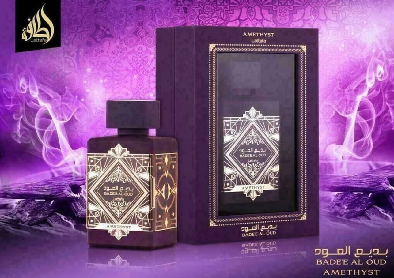 Badee Al Oud Amethyst by Lattafa 3.4 zona EAU De Parfum
