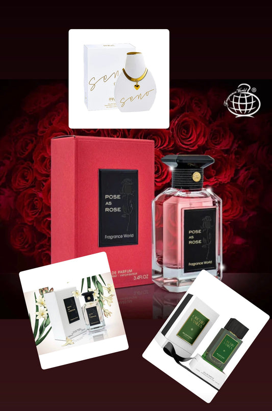 Combo Pose, White, Orchid,Seno 4*1