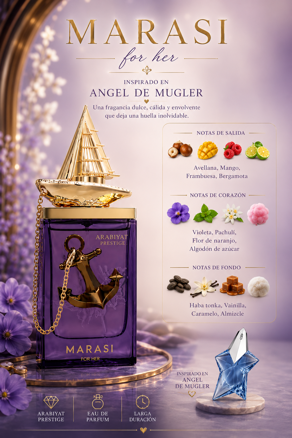 Marasi For Her by Arabiyat Prestige 100ml EDP