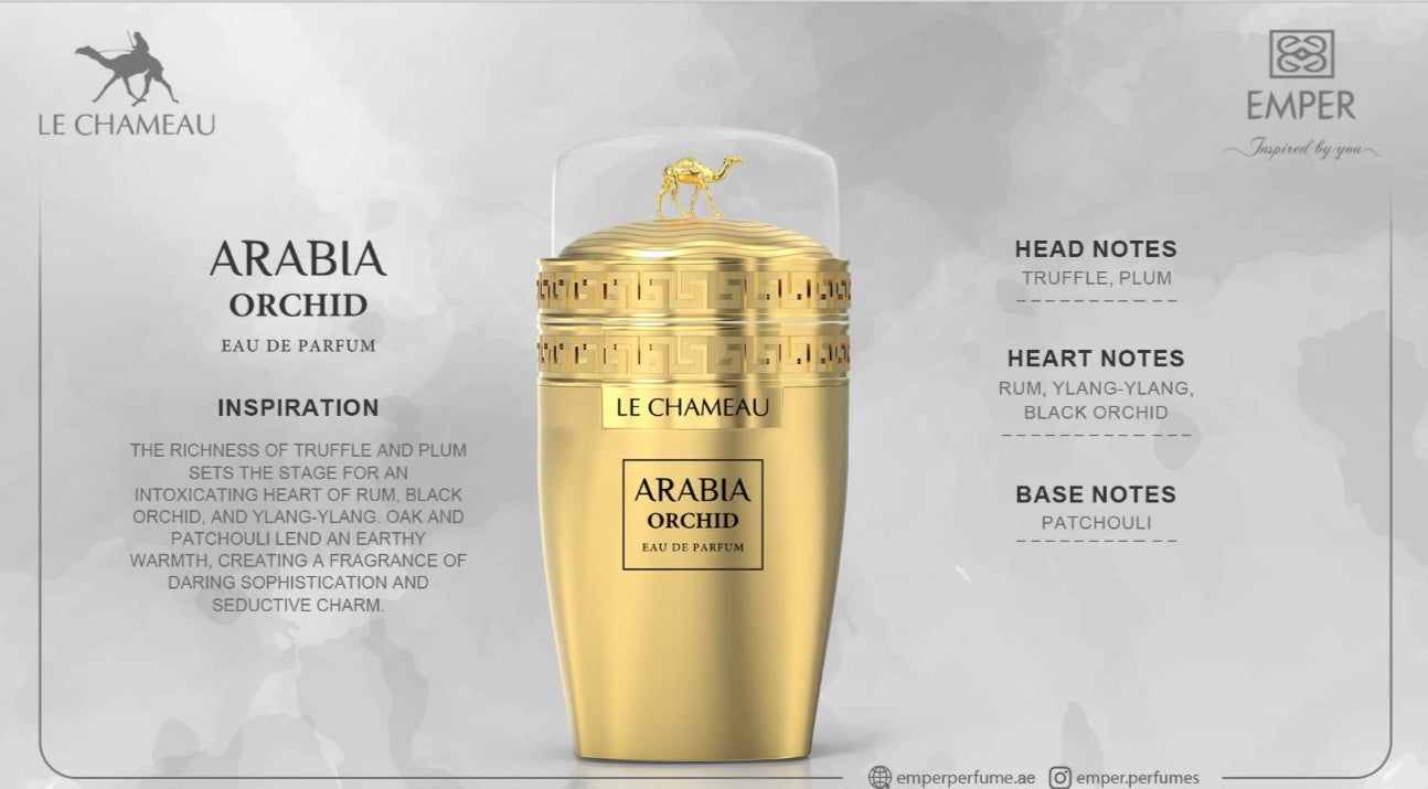 Arabia Orchid by Le Chameau EDP 3.4 oz