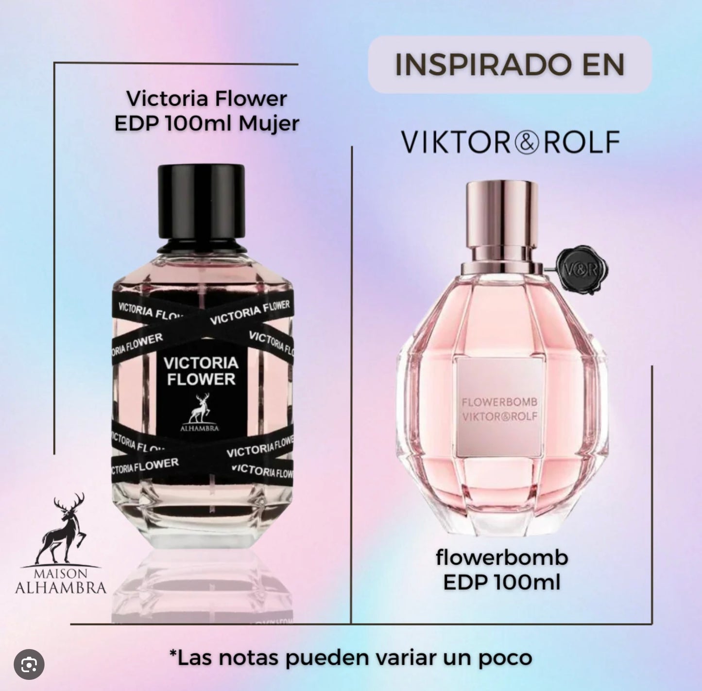 Victoria Flower by Maison Alhambra 3.4oz EDP